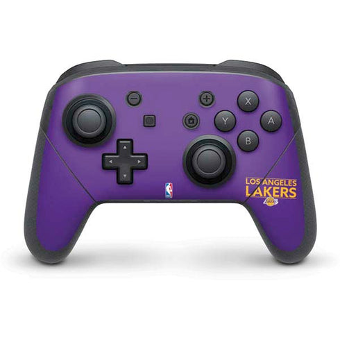 NBA Los Angeles Lakers Standard - Purple Nintendo Switch Pro Controller Skin