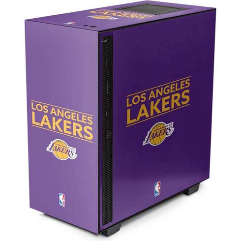 NBA Los Angeles Lakers Standard - Purple NZXT H510 Compact ATX Mid-Tower Case Skin
