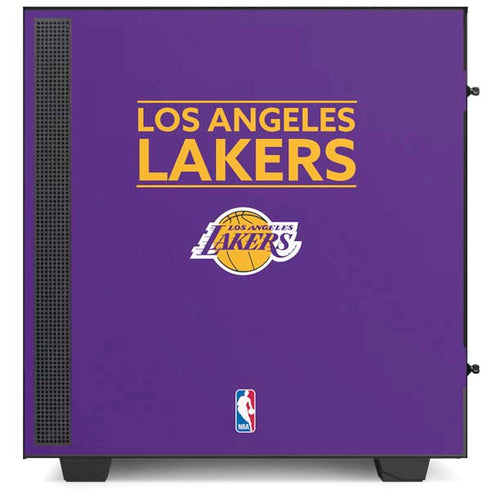 NBA Los Angeles Lakers Standard - Purple NZXT H510 Compact ATX Mid-Tower Case Skin
