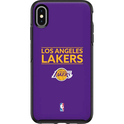 NBA Los Angeles Lakers Standard - Purple Otterbox Symmetry iPhone Skin