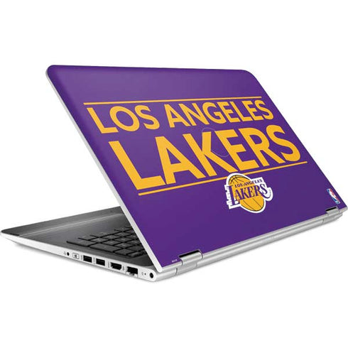 NBA Los Angeles Lakers Standard - Purple HP Pavilion Skin