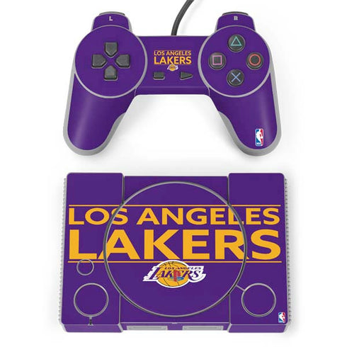 NBA Los Angeles Lakers Standard - Purple PlayStation Classic Bundle Skin