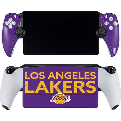 NBA Los Angeles Lakers Standard - Purple PlayStation Portal Remote Player Skin