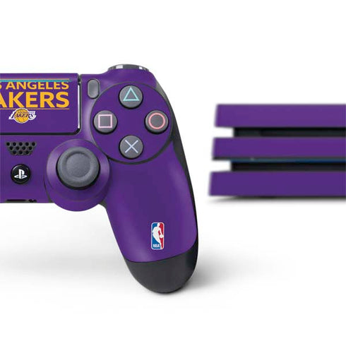 NBA Los Angeles Lakers Standard - Purple PS4 Pro Bundle Skin