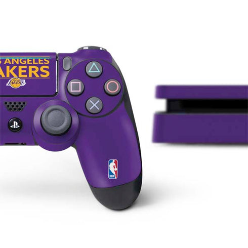 NBA Los Angeles Lakers Standard - Purple PS4 Slim Bundle Skin