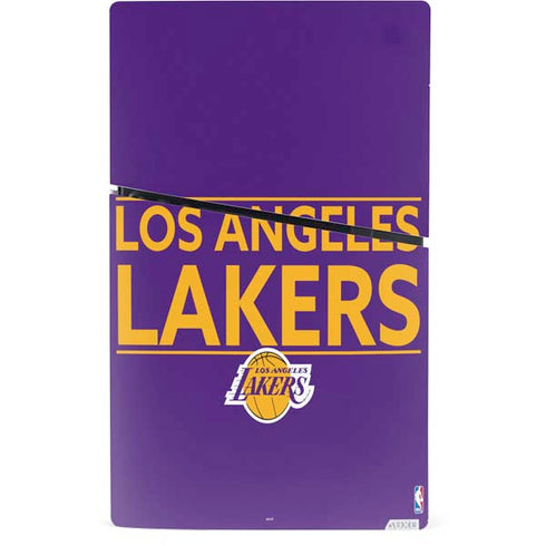 NBA Los Angeles Lakers Standard - Purple PS5 Slim Digital Edition Console Skin
