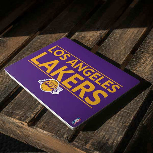 NBA Los Angeles Lakers Standard - Purple Surface Laptop 3 13.5in Skin