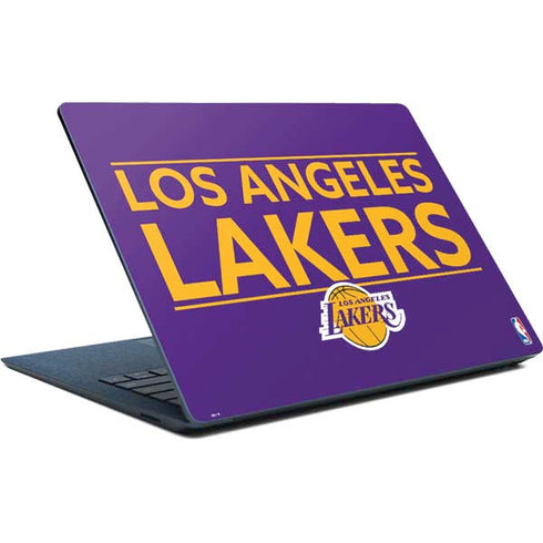 NBA Los Angeles Lakers Standard - Purple Surface Laptop Skin