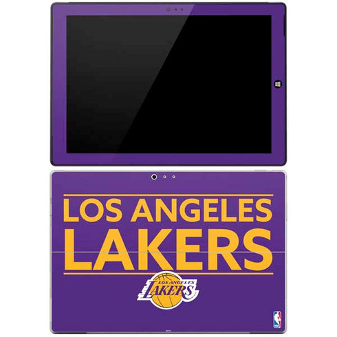 NBA Los Angeles Lakers Standard - Purple Surface Pro 3 Skin