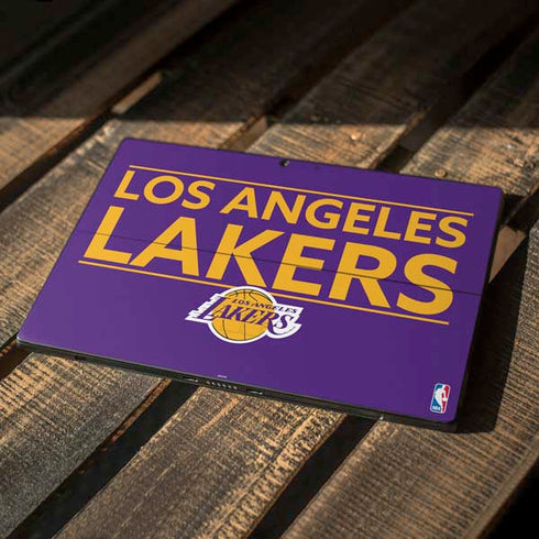 NBA Los Angeles Lakers Standard - Purple Surface Pro 7 Skin