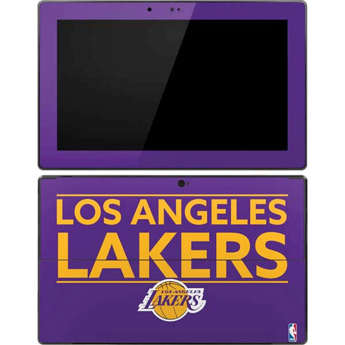 NBA Los Angeles Lakers Standard - Purple Surface Pro Tablet Skin