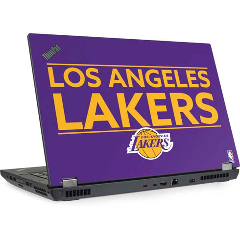NBA Los Angeles Lakers Standard - Purple Lenovo ThinkPad Skin