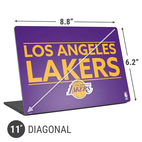 NBA Los Angeles Lakers Standard - Purple Universal Laptop 11in (8.8 x 6.2in) Skin