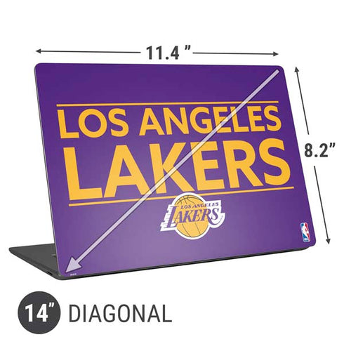 NBA Los Angeles Lakers Standard - Purple Universal Laptop 14in (11.4 x 8.2in) Skin