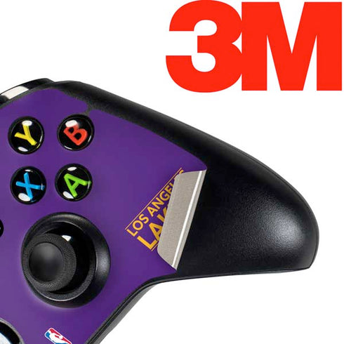NBA Los Angeles Lakers Standard - Purple Xbox One Controller Skin