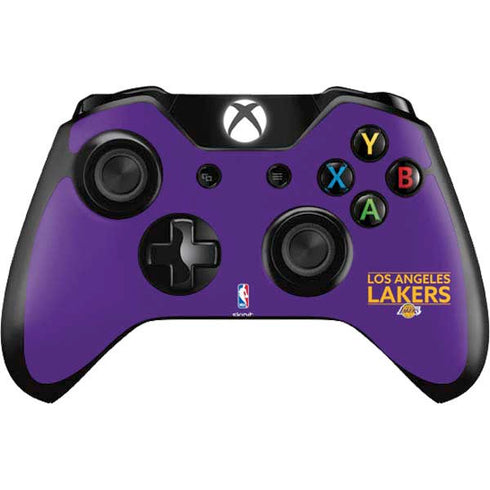 NBA Los Angeles Lakers Standard - Purple Xbox One Controller Skin