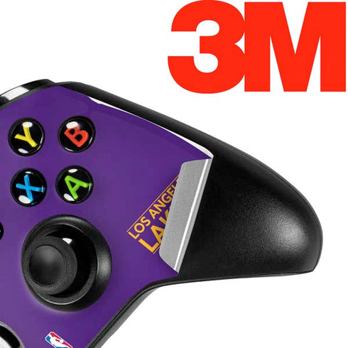 NBA Los Angeles Lakers Standard - Purple Xbox One S Controller Skin
