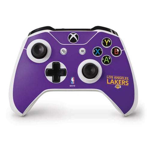 NBA Los Angeles Lakers Standard - Purple Xbox One S Controller Skin