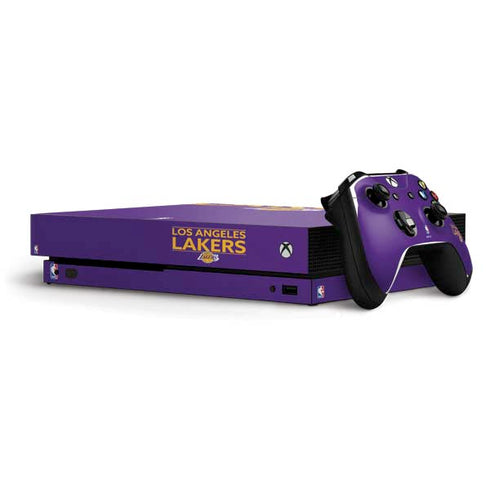 NBA Los Angeles Lakers Standard - Purple Xbox One X Bundle Skin