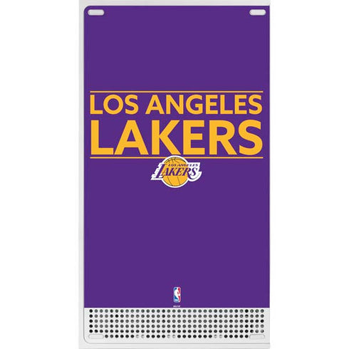 NBA Los Angeles Lakers Standard - Purple Xbox Series S Console Skin