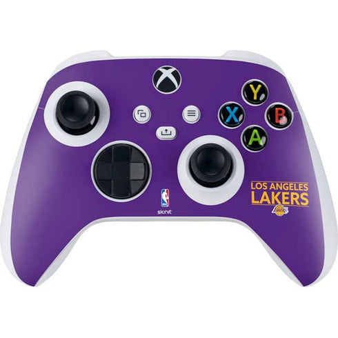 NBA Los Angeles Lakers Standard - Purple Xbox Series S Controller Skin