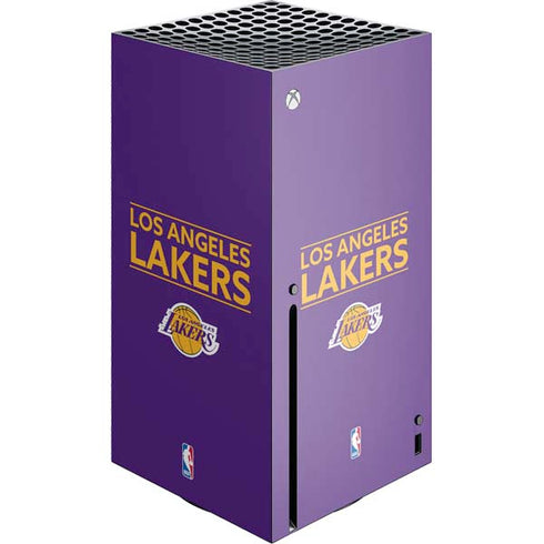 NBA Los Angeles Lakers Standard - Purple Xbox Series X Console Skin