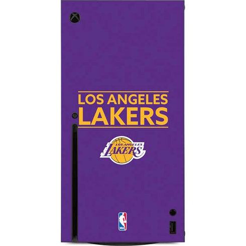NBA Los Angeles Lakers Standard - Purple Xbox Series X Console Skin
