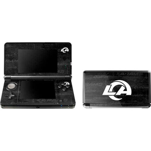 NFL Los Angeles Rams Black & White 3DS (2011) Skin