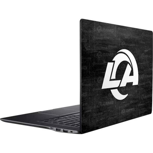 NFL Los Angeles Rams Black & White Ativ Book 9 (15.6in 2014) Skin