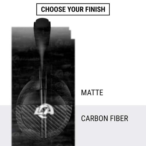 NFL Los Angeles Rams Black & White Bose Noise Cancelling Headphones 700 Skin