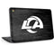 NFL Los Angeles Rams Black & White HP Chromebook Skin
