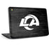 NFL Los Angeles Rams Black & White HP Chromebook Skin