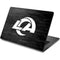 NFL Los Angeles Rams Black & White Dell Chromebook Skin