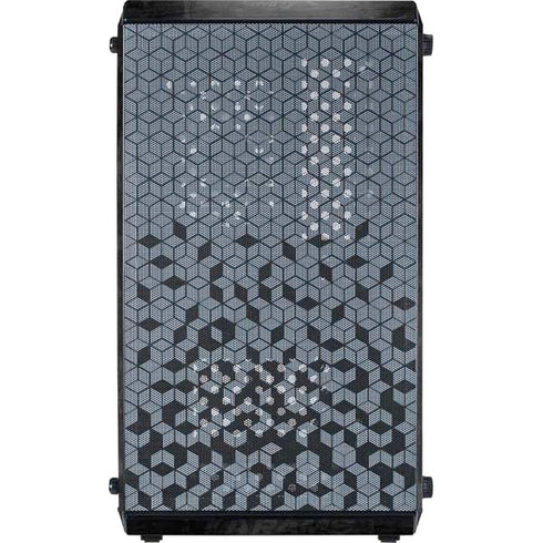 NFL Los Angeles Rams Black & White Cooler Master MasterBox Q300L Mini Tower Skin