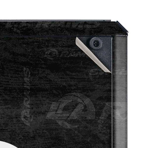 NFL Los Angeles Rams Black & White Cooler Master MasterBox Q300L Mini Tower Skin