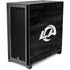 NFL Los Angeles Rams Black & White Corsair 4000D Tempered Glass Mid-Tower ATX Case Skin