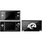 NFL Los Angeles Rams Black & White DS Lite Skin