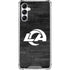 NFL Los Angeles Rams Black & White Galaxy A14 5G Clear Case