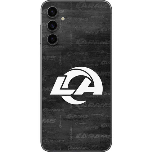NFL Los Angeles Rams Black & White Galaxy A14 5G Skin