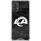 NFL Los Angeles Rams Black & White Galaxy A32 5G Clear Case
