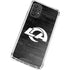 NFL Los Angeles Rams Black & White Galaxy A32 5G Clear Case