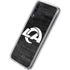 NFL Los Angeles Rams Black & White Galaxy A50 Clear Case