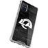 NFL Los Angeles Rams Black & White Galaxy A51 5G Clear Case