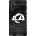 NFL Los Angeles Rams Black & White Galaxy Note 10 Pro Case