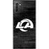 NFL Los Angeles Rams Black & White Galaxy Note 10 Skin