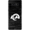 NFL Los Angeles Rams Black & White Galaxy Note 8 Skin