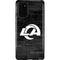 NFL Los Angeles Rams Black & White Galaxy Note20 5G Pro Case