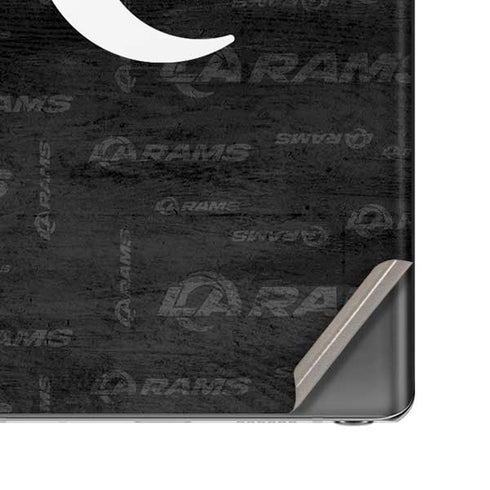 NFL Los Angeles Rams Black & White Galaxy Note20 5G Skin