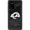 NFL Los Angeles Rams Black & White Galaxy Note20 5G Waterproof Case