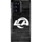 NFL Los Angeles Rams Black & White Galaxy Note20 Ultra 5G Lite Case